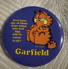 Garfield Pin Vintage 