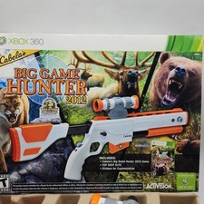 Cabelas Big Game Hunter 2012 Box with Gun NO GAME NO SENSOR Xbox 360..... 47 picture