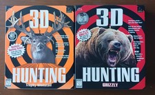 3D Hunting: Trophy Whitetail & 3D Hunting: Grizzly W/ BIG BOXES Windows 95 Game picture