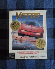 Vette IBM PC Big Box game by Spectrum HoloByte picture