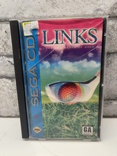 Links The Challenge Of Golf Sega CD Complete In Box With Manual Tested picture