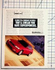 1997 Subaru 2.5 GT Sedan Original Magazine Print Ad Superpowers AWD picture