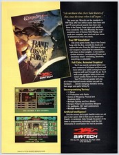 Wizardry VI Bane of the Cosmic Forge - PC - Vintage Original Print Ad Promo 1991 picture