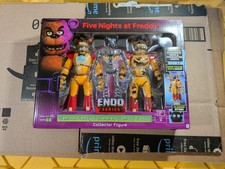 Five Nights at Freddy's FNAF Glamrock & Shattered Freddy Jazwares IN HAND picture