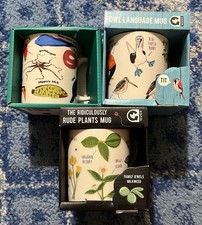 3 Naughty Side Of Nature Mugs Ginger Fox Gift Republic Birds, Animals Plants picture