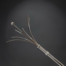 Vintage Sterling Silver Art Deco Sliding/Retractable Cocktail Swizzle Stick picture