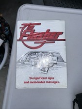 Rare “The Flasher” 24 Vintage Car Communication Signs 1976 Anti Road Rage - NEW picture