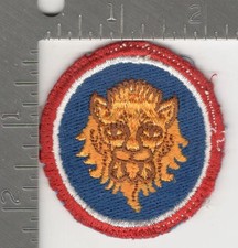 Off Uniform British Made Twill WW 2 106th Infantry Division Patch Inv# K0745 picture
