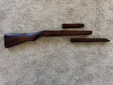 WW2 japanese type 99 arisaka rifle 3 piece late war wood stock good color picture