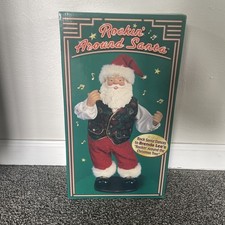 VTG 1999 Rockin Around The Christmas Tree Brenda Lee Dancing Santa 17