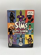 The Sims Livin Large Expansion Pack Windows PC 95 & 98 Complete CIB picture