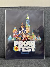 Disneyland Pixar Fest Promo Poster 11x14 picture