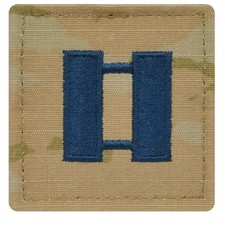 U.S. Space Force Embroidered OCP with Hook Rank Insignia Captain picture