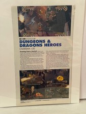 2003 Dungeons & Dragons Heroes Xbox Game Magazine Ad ATARI Ephemera picture