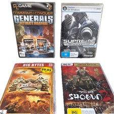 PC Game Bundle Command & Conquer Generals Shogun 2 The Entente Battlefield WW1 picture