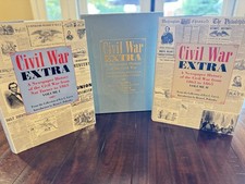 Civil War Extra 1999 1st Edition 2 Volume Hardcover Set / Eric C. Caren  HCDJSC picture