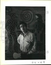 1992 Press Photo Lafayette artist Francis Pavy - noc01717 picture