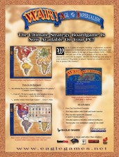 2003 War Age Of Imperialism PC Original Advertisement / Retro Promo v1 picture