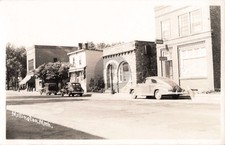 Street View Millington MI Michigan RPPC Photo Postcard COPY picture