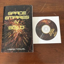 Space Empires 4 IV Gold (PC, 2002) Windows PC CD Computer Game Manual CD picture