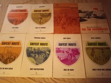Vintage Public Safety Department Southern California Posters Large lot 48 Total picture