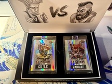 2024 Saturday Morning Cards Street Fighter 2 Dual Card  Silver/415 Guile Zangief picture