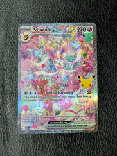Pokémon TCG Sylveon ex 153/128 30th Anniversary Full Art Holo English picture
