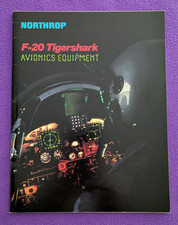 Vintage 1984 Northrop F-20 Tigershark Avionics Equipment Brochure NB84325 picture