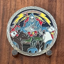 Big Strike Energy Strike Far Contracts Eagle Themed Challenge Coin  M#13 picture