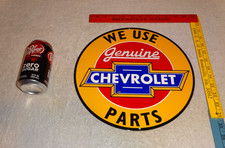 VINTAGE WE USE GENUINE CHEVROLET PARTS 12