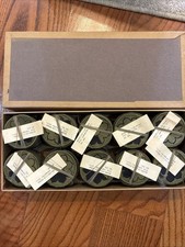QM Box of 200 US Army 9th Infantry Division Subdued SSI Sleeve Patches (1989) picture