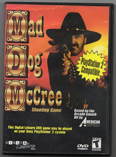 Mad Dog McCree PlayStation 2 Compatible (DVD Game, 2001) w/manual picture