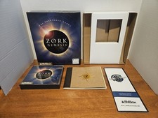 Zork Nemesis PC, 1996 Vintage Big Box Activision Fantasy RPG Game 3 Disc Set picture