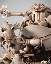 Sonic vs Dr Eggman Figure / Statue various sizes picture