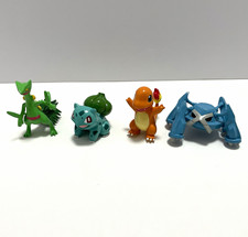 TOMY Pokémon 2004 Lot of 4 Mini Figures Sceptile Bulbasaur Charmander Metagross picture