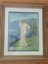c1930s Wonderful Pin Up Sign for Joe Sukzda Bar,Chicago,illinois, Its Not A Sin  picture