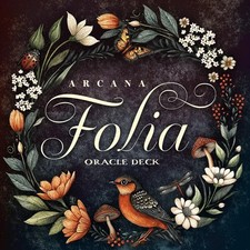 ARCANA FOLIA ORACLE DECK Tarot Kit Card Deck Cards & Book Boxed Set folk art picture