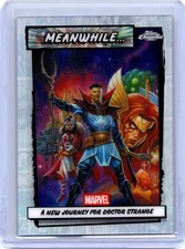 2026 Topps Chrome Marvel Comics A New Journey for Doctor Strange Meanwhile... picture