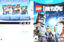 LEGO Dimensions: (Nintendo Wii U, 2015) Paper Artwork Only - No Game picture