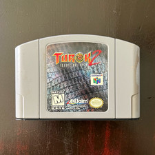 Nintendo 64 Turok 2: Seeds of Evil Acclaim M NTSC-U/C N64 Cartridge picture