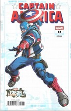 CAPTAIN AMERICA #14 MARVEL TOKON: FIGHTING SOULS VRNT(VF to VF+) (MARVEL 2026) picture