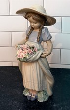 LLADRO BOUNTIFUL BLOSSOMS #6756 / IN ORIGINAL BOX with Certificate picture