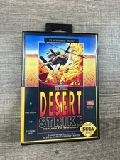 Desert Strike Custom Game Case For Sega Genesis *NO GAME* picture