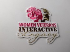 WOMEN VETERANS PATCH INTERACTIVE LEGACY MILITARY SERVICE CLUB picture