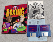 4-D Boxing - Commodore Amiga (Boxed with Manual and Disks) picture