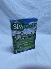 Sid Meier's Sim Golf PC, Vintage 2002 Collectible, New Mint in Sealed Box picture
