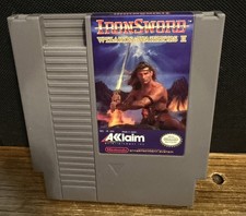 Iron Sword: Wizards and Warriors II 2 (NES, 1989) Tested/Working W/Manual picture