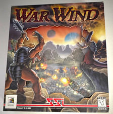 SSI War Wind PC CD-ROM Real-Time Strategy Game 1996 T w/ Manual picture