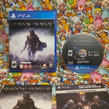 Middle-Earth Shadow of Mordor PS4 - CIB with Inserts - Fully Tested - Warranty picture