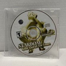 Stardom: Your Quest for Fame PC CD get rich & famous celebrity wealthy sim game picture
